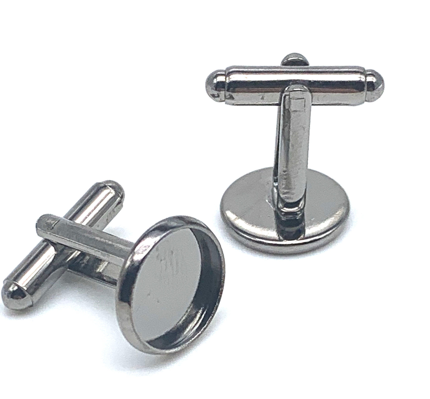 Cuff Link-12mm Cabochon Base