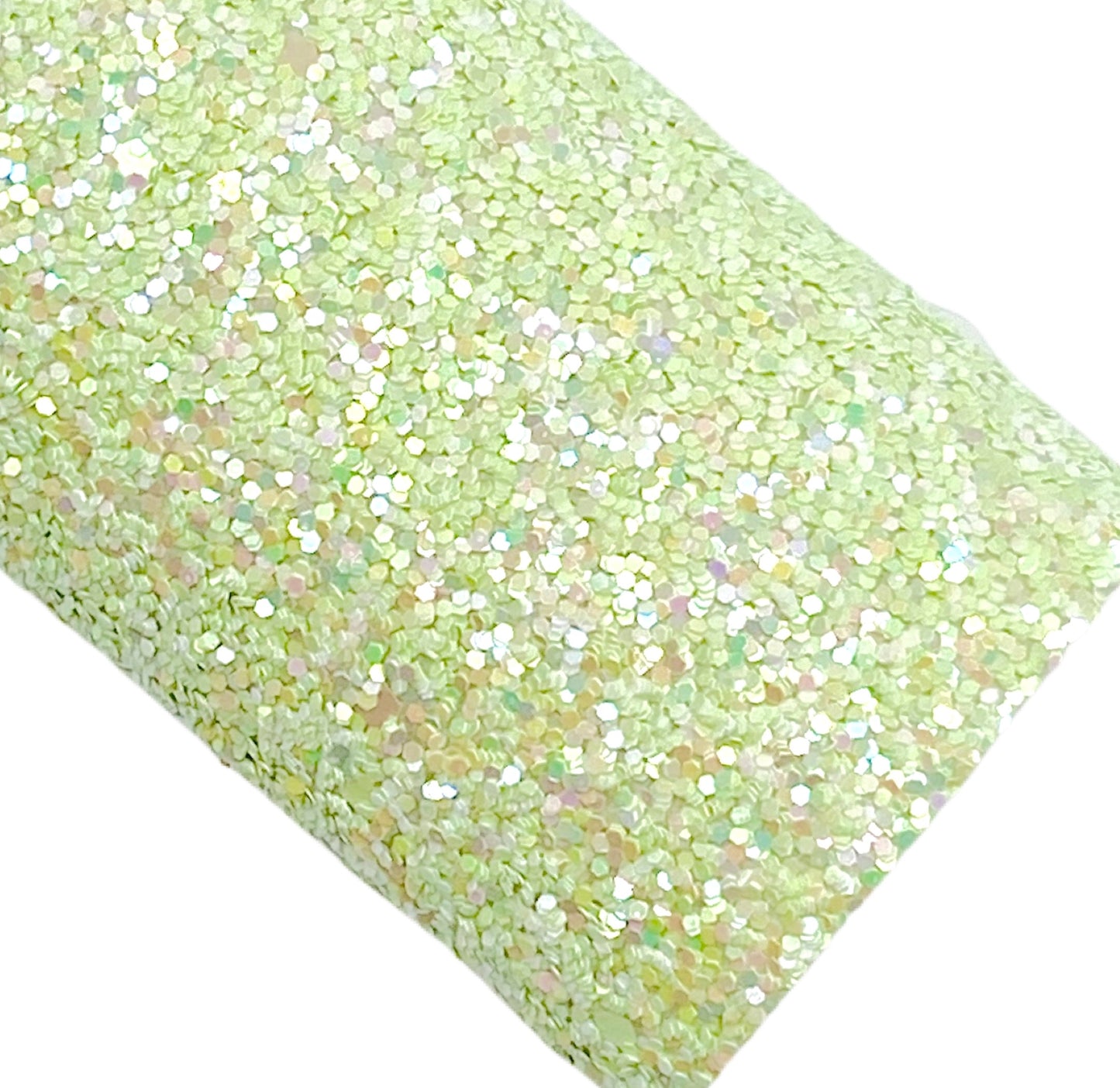 Lime Margarita Premium Twill Thick Chunky Glitter Canvas