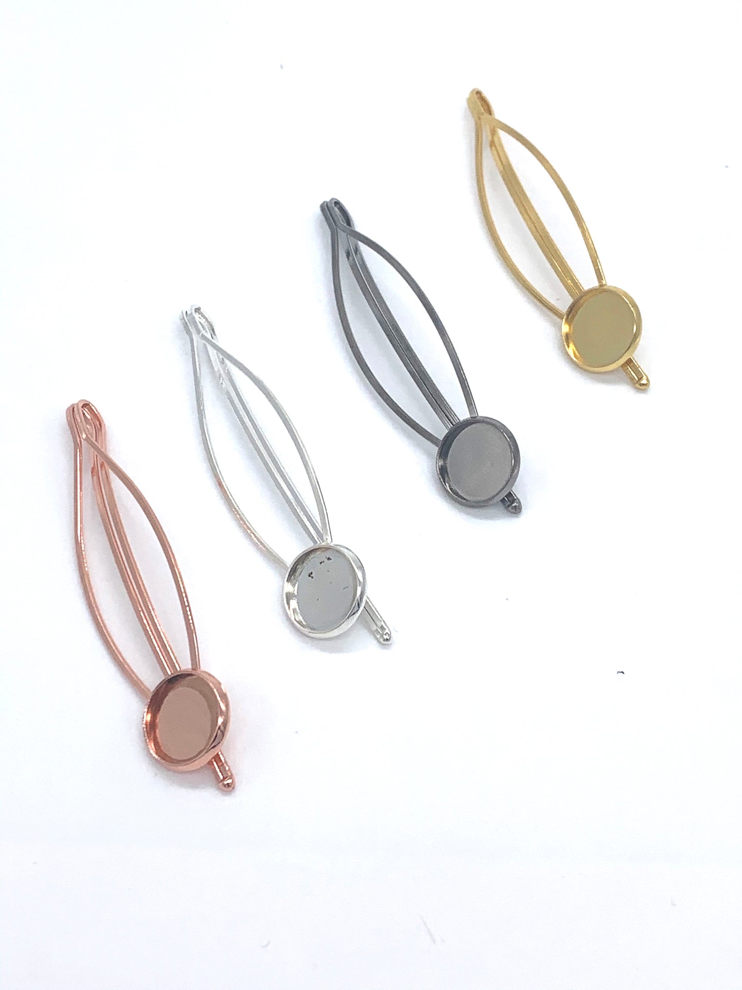 Slide Clip-12mm Cabochon base
