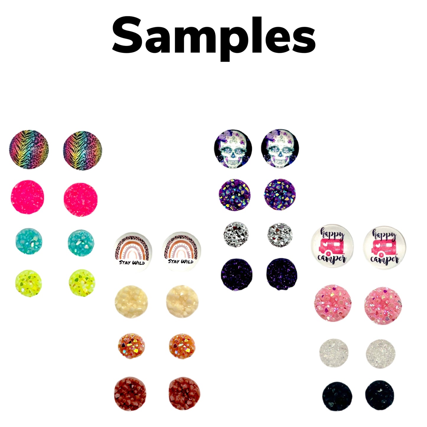 Mystery Cabochon Sets (4 Pair)