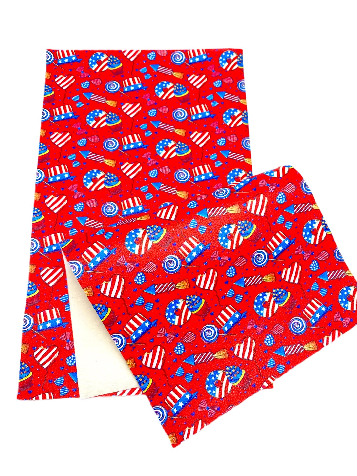Celebrate America (Custom) Printed Pebbled Leather