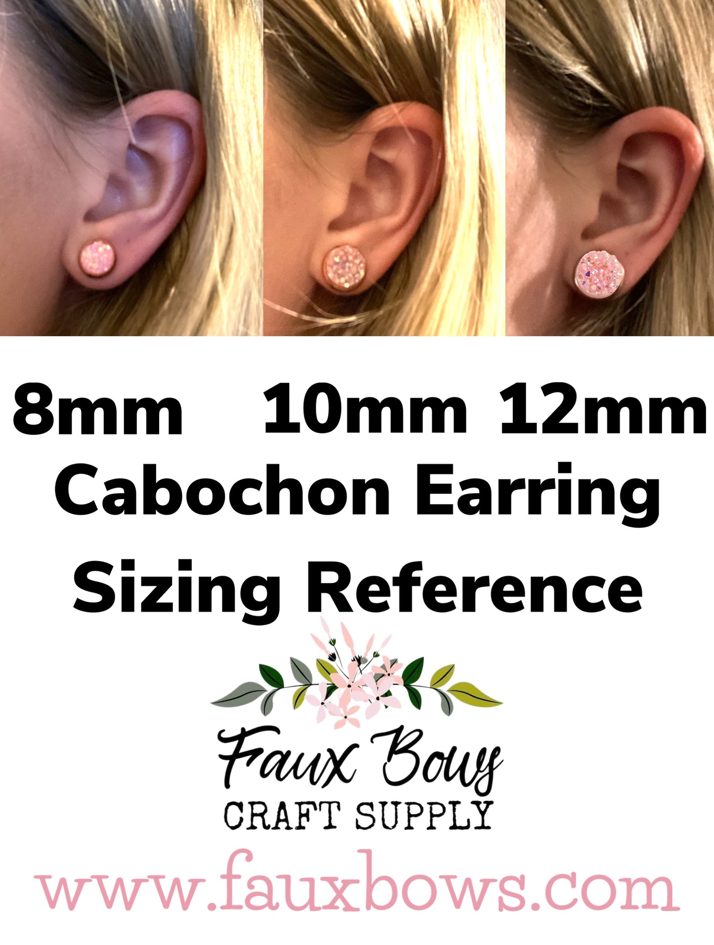 Patterned Pumkpin (Custom)-8/10/12mm Glass Cabochon