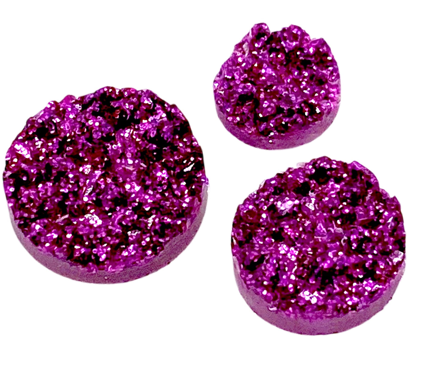 Sangria-8/10/12mm Druzy
