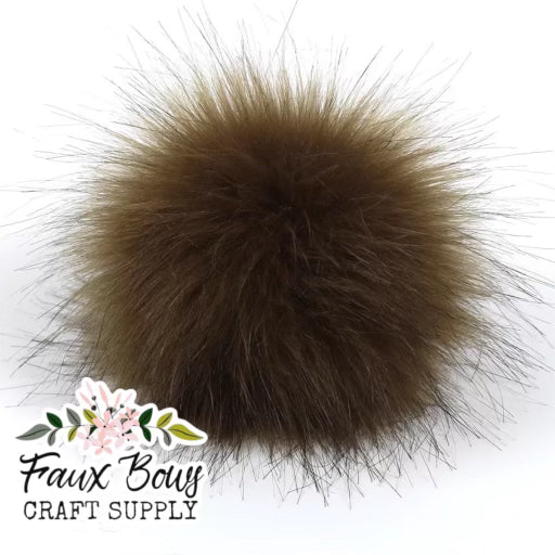NEW Long Hair Puff Poms