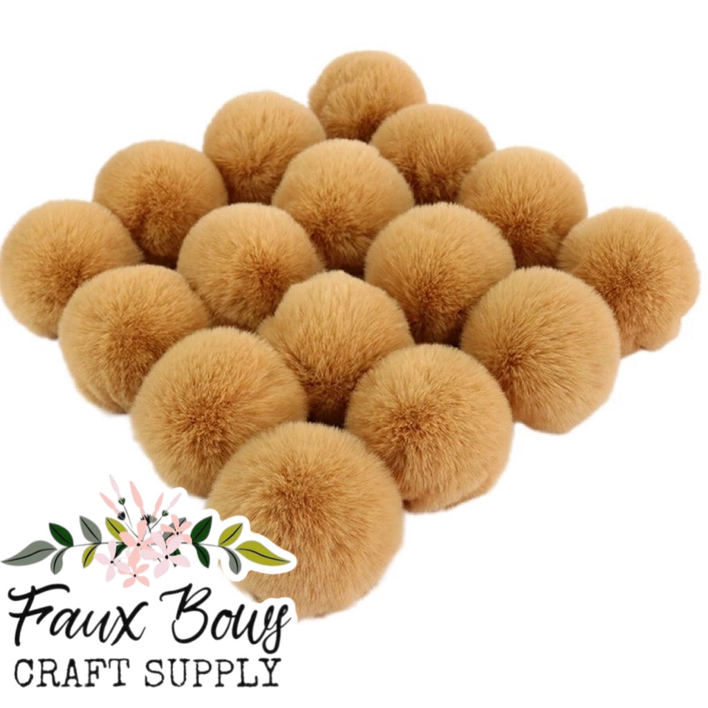NEW Short Hair Puff Poms