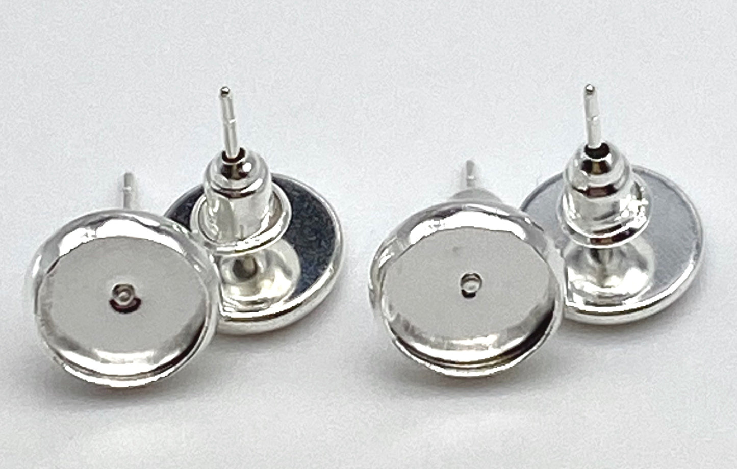Stud Earring Base-8mm Cabochon