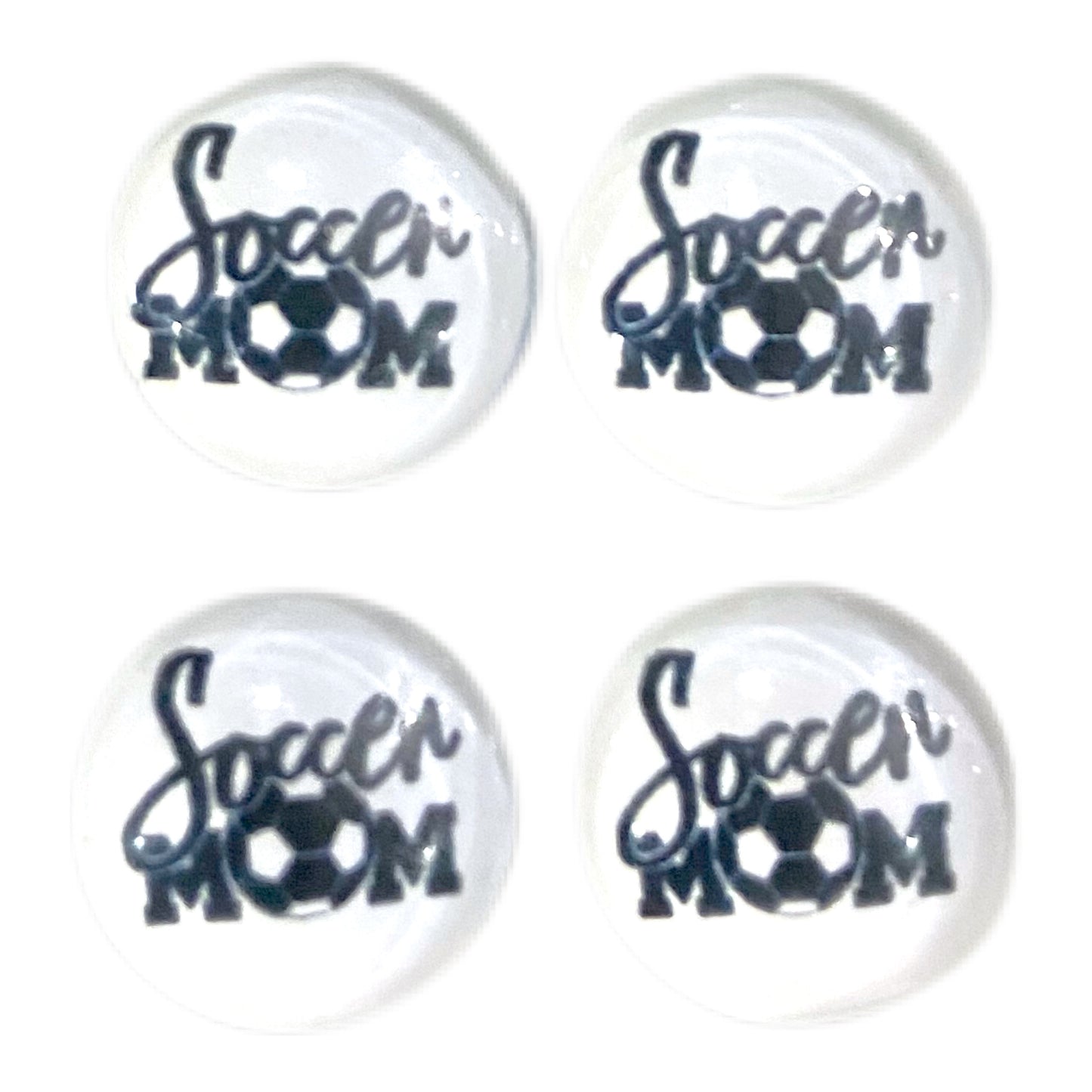 Soccer Mom (Custom)-12mm Glass Cabochon