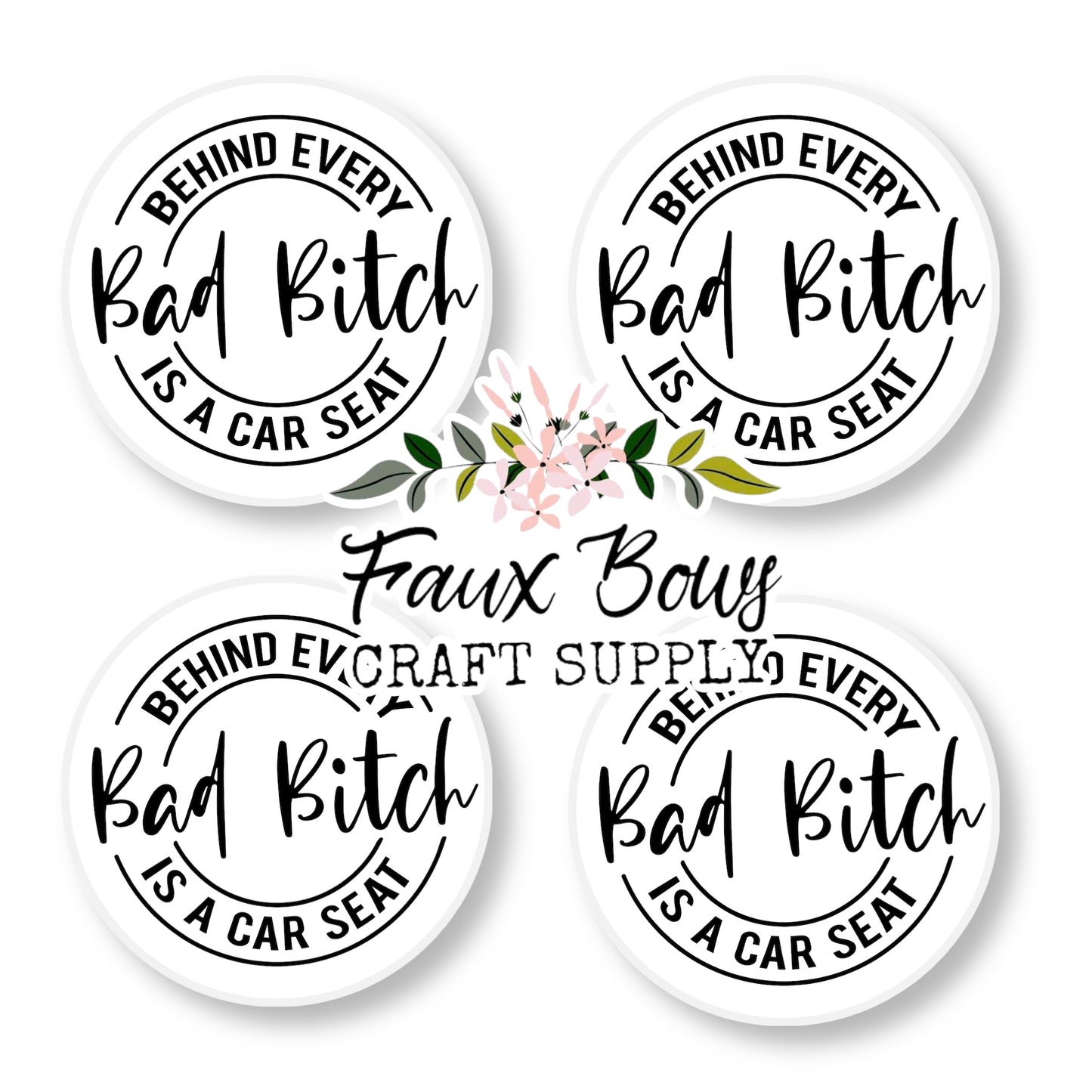 Bad B Mama (Custom)-12mm Glass Cabochon