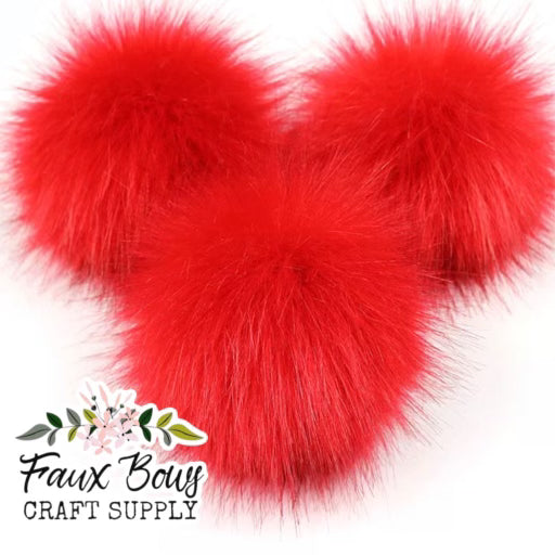 NEW Long Hair Puff Poms