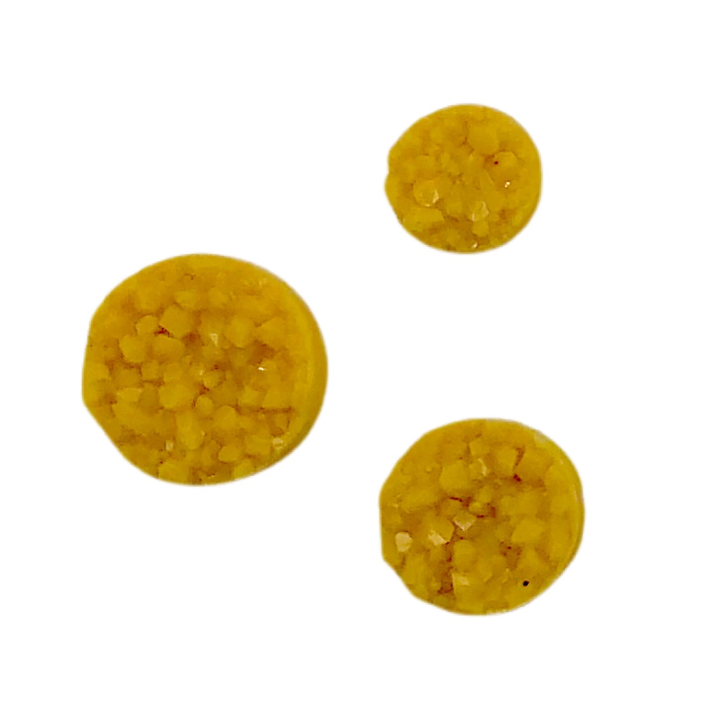 Matte Mustard-8/10/12mm Druzy