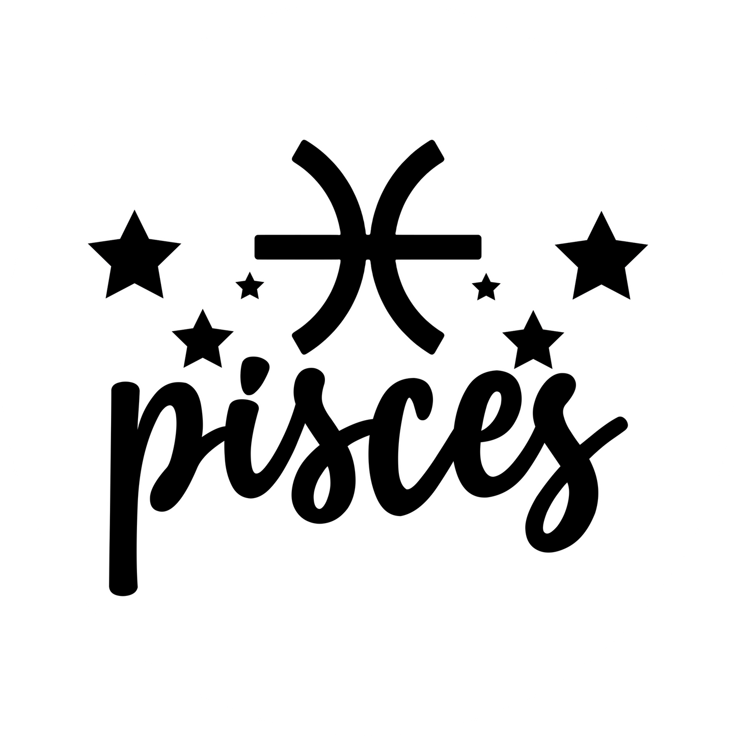 Astrology Signs (Custom)-12mm Glass Cabochon