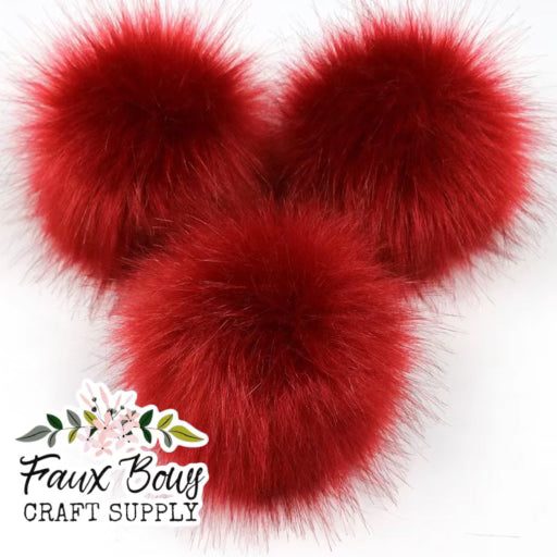 NEW Long Hair Puff Poms