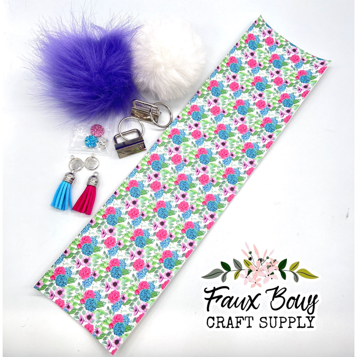 Fresh Pro Keychains Fresh Blooms Keychain DIY KIT – Faux Bows Craft Supply