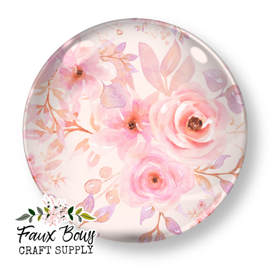 Pink Petals (Custom)-8/10/12mm Glass Cabochon (Copy)