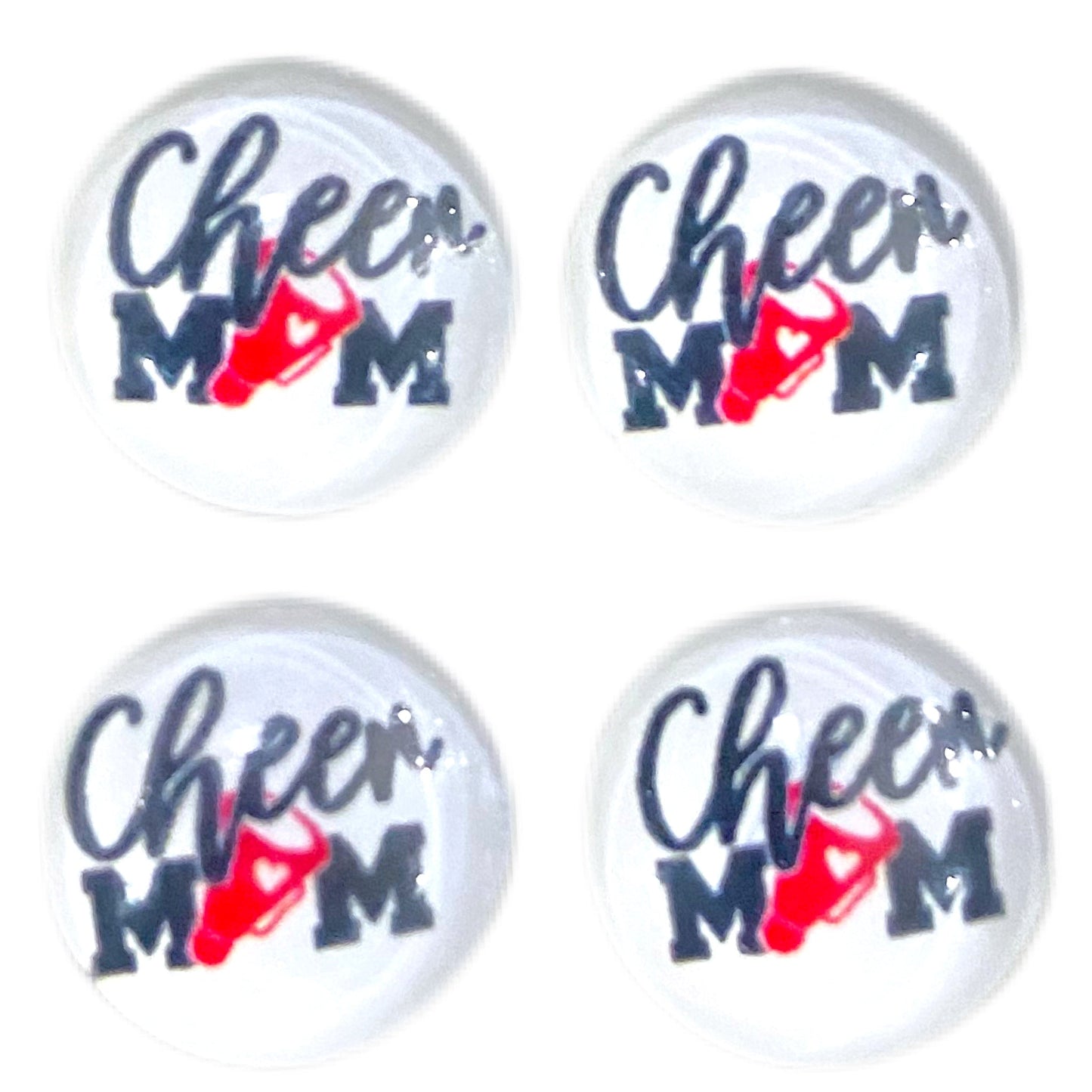 Cheer Mom (Custom)-12mm Glass Cabochon (Copy)