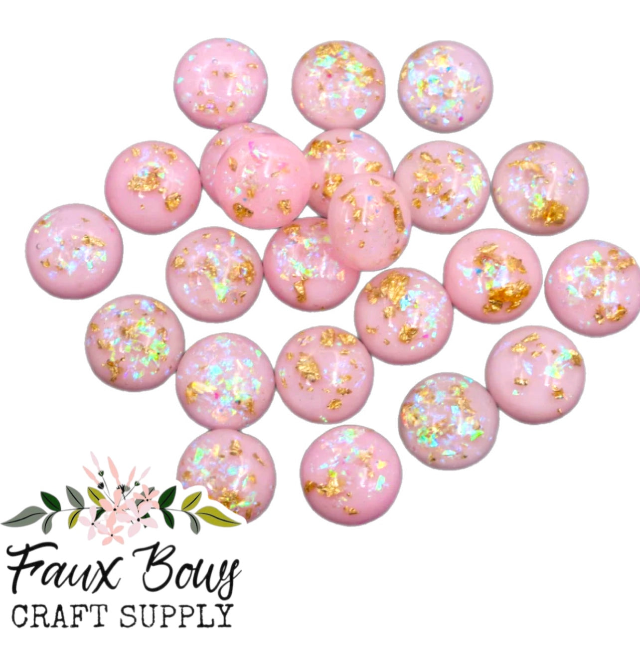 Pink Fantasy-12mm Cabochon