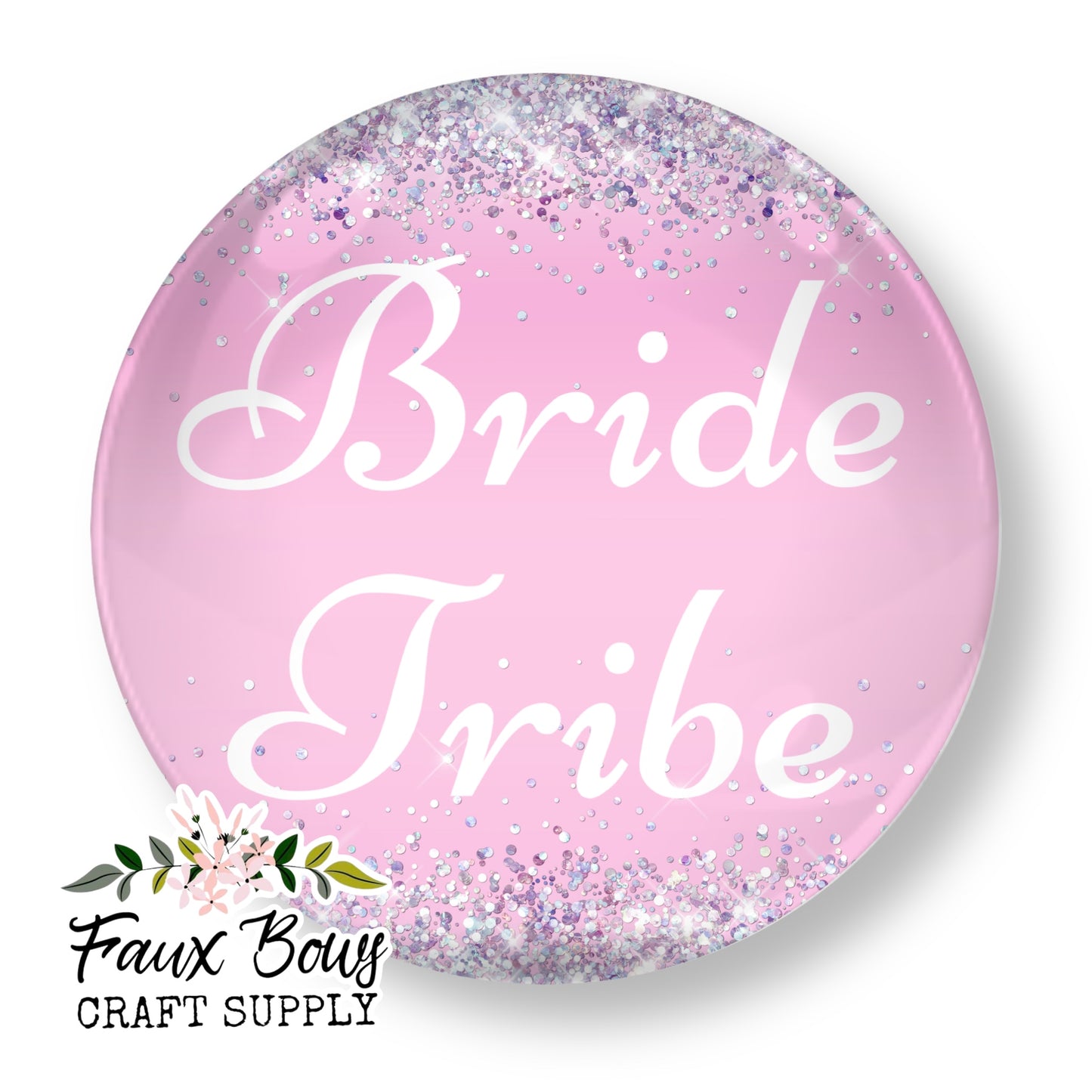 Bride Tribe-Diamonds (Custom)-12mm Glass Cabochon