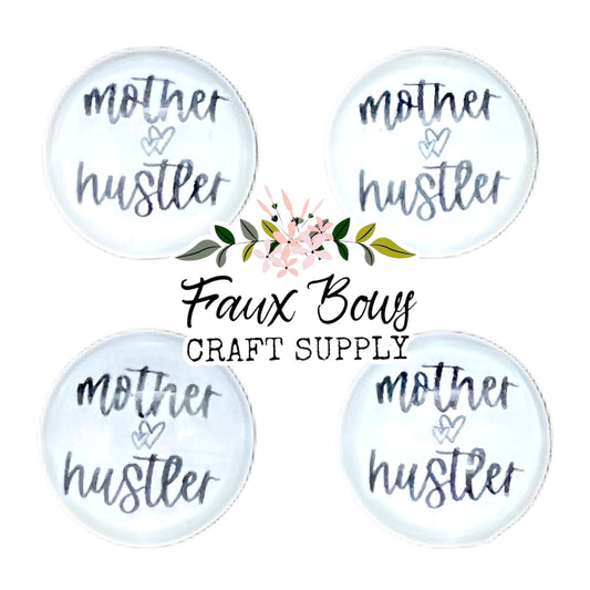 Mother Hustler (Custom)-12mm Glass Cabochon