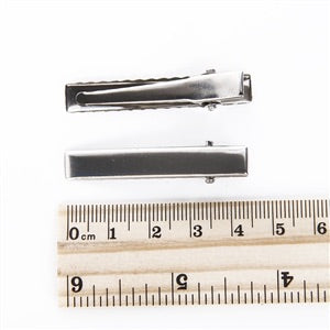 1.75” Metal Solid Base Alligator Clip with teeth