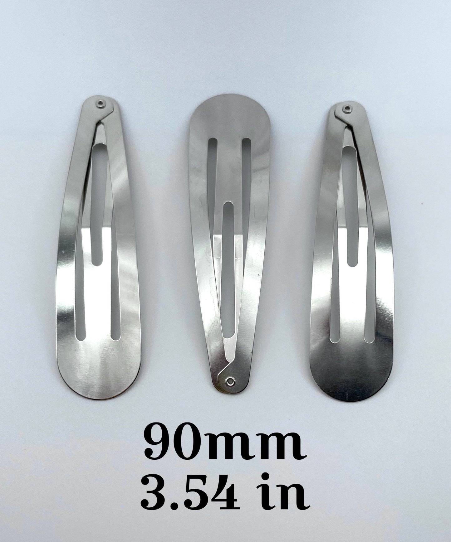 Large -XXL Silver Snap Clip (3 sizes)
