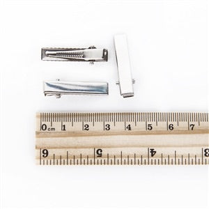1.25” Metal Solid Base Alligator Clip with teeth