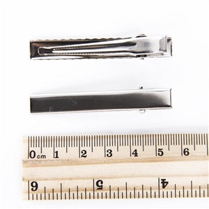 2.2” Metal Solid Base Alligator Clip with teeth