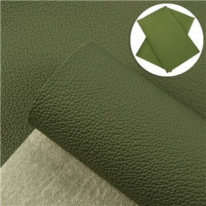 Thin Solid Pebbled Faux Leather