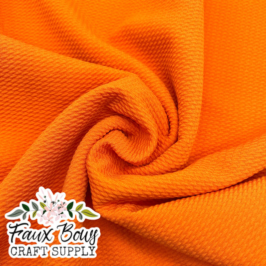 SOLID Orange Bullet Fabric