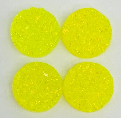Neon Lemon-8/10/12mm Druzy