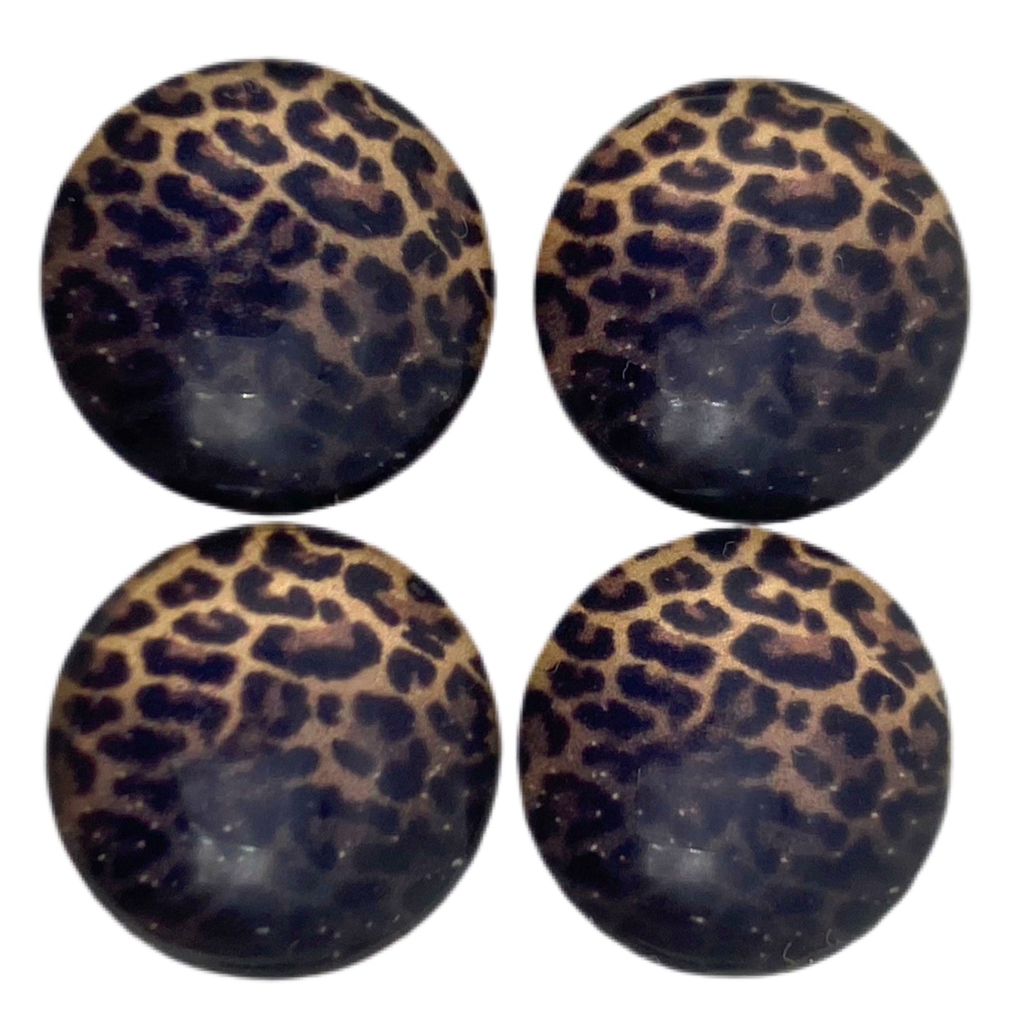 Ombré Cheetah-(CUSTOM) 10/12mm Glass Cabochon